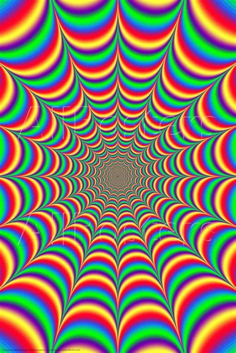 Fractal Illusion 20 633×947 Pixel Optical Illusions Art Cool