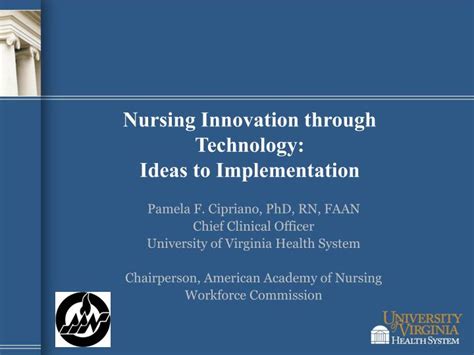 Ppt Nursing Innovation Through Technology Ideas To Implementation