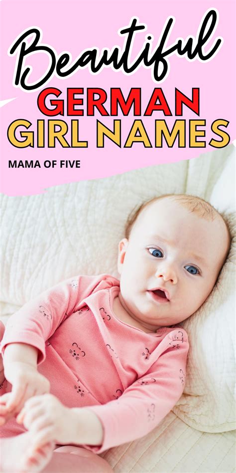 100 Pretty German Baby Girl Names With Meanings German Baby Girl