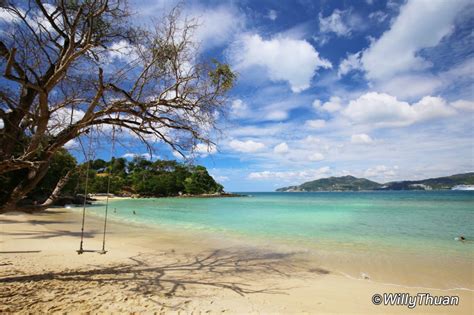 You can also see large granite. Paradise Beach Phuket near Patong Beach - Phuket 101