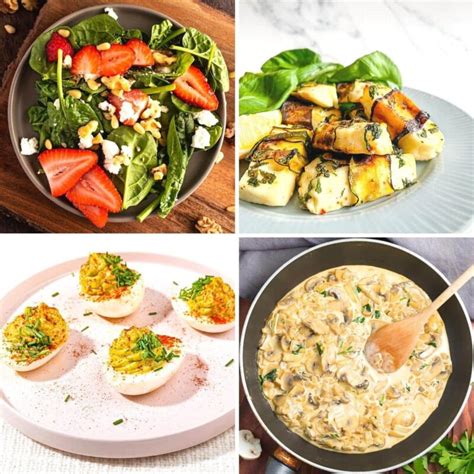 41 Delicious And Tasty Vegetarian Low Carb Recipes