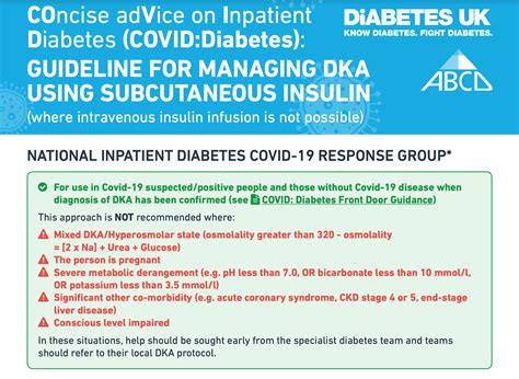 Why does dka develop in the first place? COVID-19 inpatient hyperglycaemia and DKA guidance issued ...