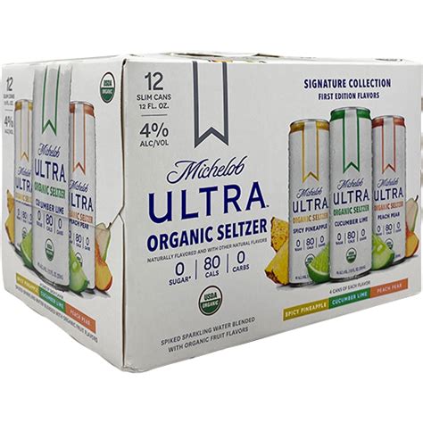 Michelob Ultra Organic Seltzer First Edition Variety Pack Gotoliquorstore