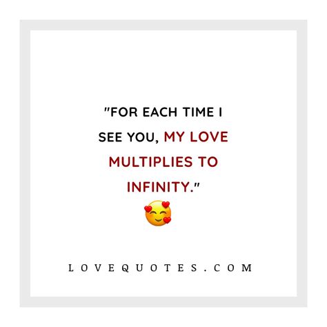 To Infinity Love Quotes