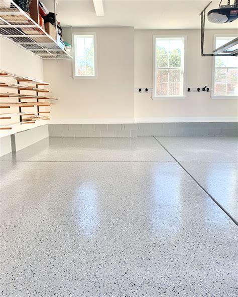 White Epoxy Garage Floor Flooring Guide By Cinvex