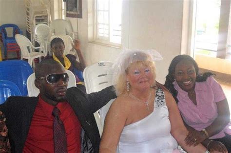 26 Year Old Nigerian Man Marries 63 Years Old American Grandmother Photos Kemi Filani News