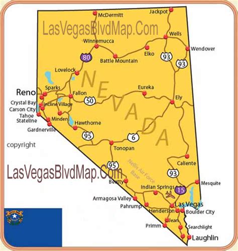 Las Vegas Travel Maps