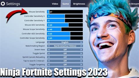 Ninja Fortnite Settings Sensitivity And More Top Twitch Streamers