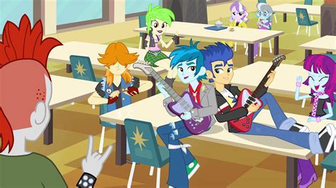 Image Canterlot High School Rockers Egpng My Little Pony