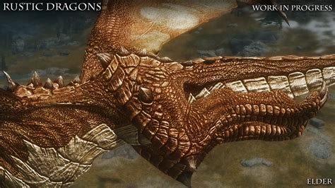 Rustic Dragons Wip At Skyrim Special Edition Nexus Mods And Community