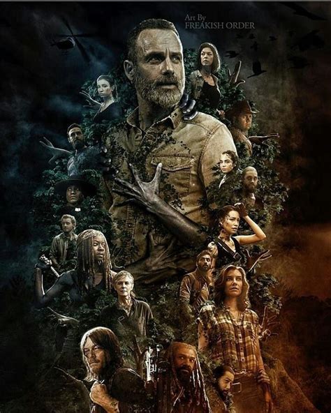 The Walking Dead Season 9 Poster Jawershops