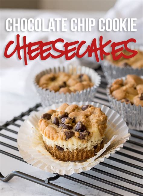 Chocolate Chip Cookie Cheesecake Cups I Wash You Dry