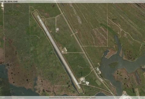 Nasa Shuttle Landing Facility Ktts Titusville Florida Kennedy Space