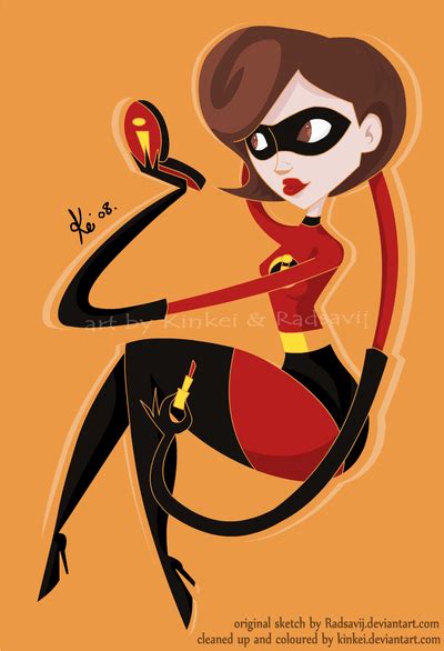 Elastigirl By ~kinkei On Deviantart Disney Fan Art The