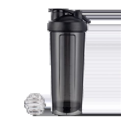 600ml Promotional Eco Friendly Fitness Gym Plastic Powder Whey Protein Shake Cup Sport Shaker