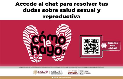 Invita Secretaría De Salud A Jóvenes A Utilizar Chat Sobre Salud Reproductiva “¿cómo Le Hago