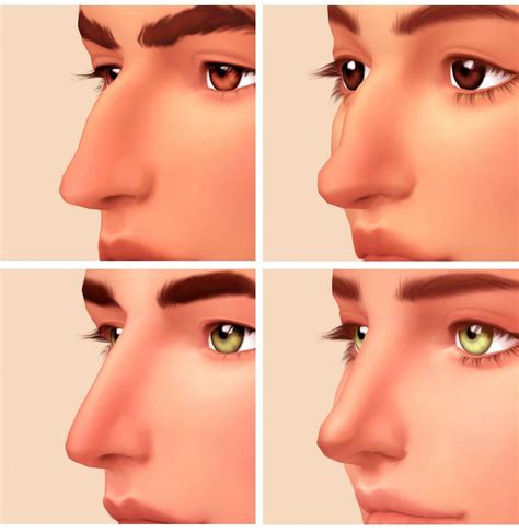 Roman And Greek Nose Presets By Squeamishsims Ts4adultbody Sims 4