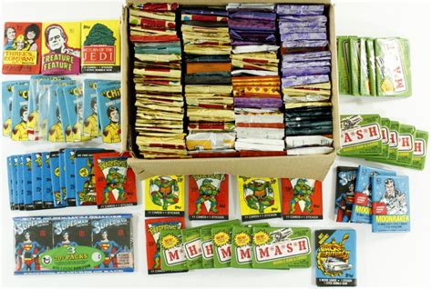 Maybe you would like to learn more about one of these? Lot of (100+) Vintage Non Sport Trading Cards Sealed Packs | Pristine Auction