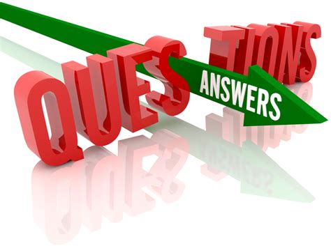 Questions And Answers Clip Art Cliparts