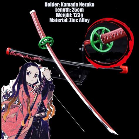 Demon Slayer Kamado Nezuko Katana Sword Anime Fantasy Land
