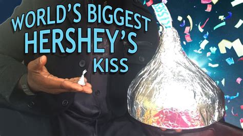 Giant Hersheys Kiss Candy Bar How To Cook That Ann Reardon Kisses