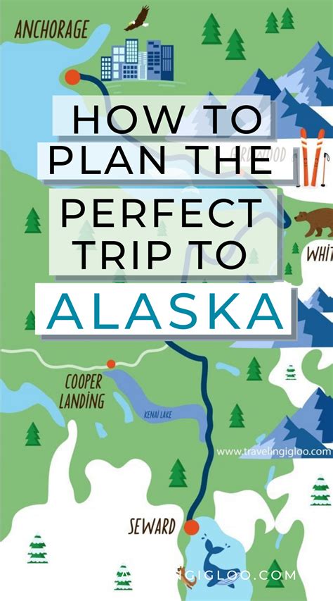 Alaska Travel Summer Alaska Travel Guide Alaska Road Trip Alaska Map