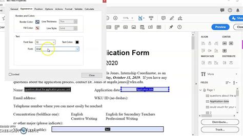 How To Edit Form Fields Using Acrobat Dc And Save For Reader Users