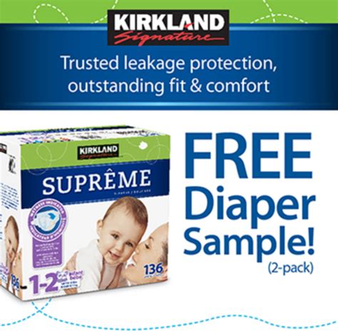 Free Sample Of Kirkland Signature Supreme Diapers For Costco Members
