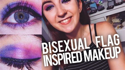 Bisexual Flag Inspired Makeup Tutorial Youtube