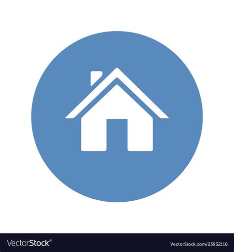 Blue House Icon