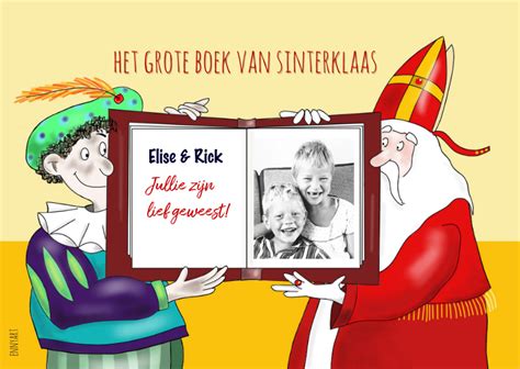 Het Grote Boek Van Sinterklaas Sinterklaaskaarten Kaartje2go