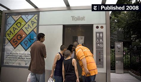 Public Toilets Popularity Is Measured In Quarters The New York Times