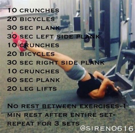 Quick Ab Workout Going To Try And Do This Every Morning
