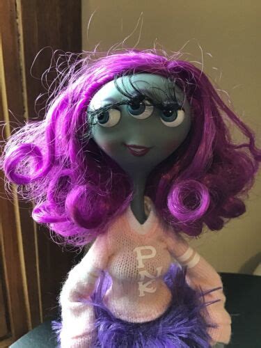 Disney Pixar Monsters Inc University Heather Olson Cheerleader Doll 59 Ebay