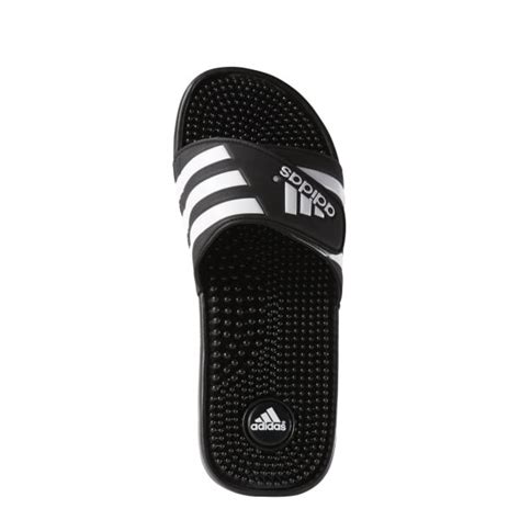 Adidas Mens Adissage Slide In Black Excell Sports Uk