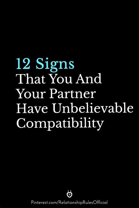 Signs That You And Your Partner Have Unbelievable Compatibility