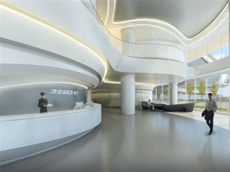 Futuristic Sky Soho By Zaha Hadid Architects Shanghai