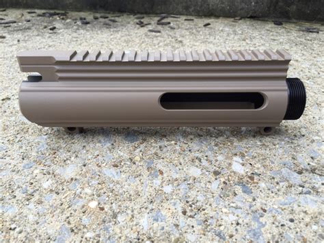 Dpms Lr 308 Fde Stripped Slick Side Upper Receiver For Sale By Recoil