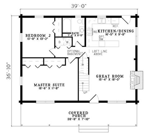 Log Cabin Plans Under 1000 Sq Ft Woodsmith