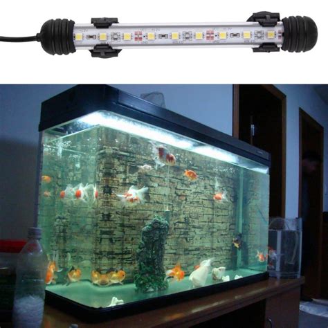 18cm Smd5050 8pcs Led White Aquarium Fish Tank Spot Light Ip68