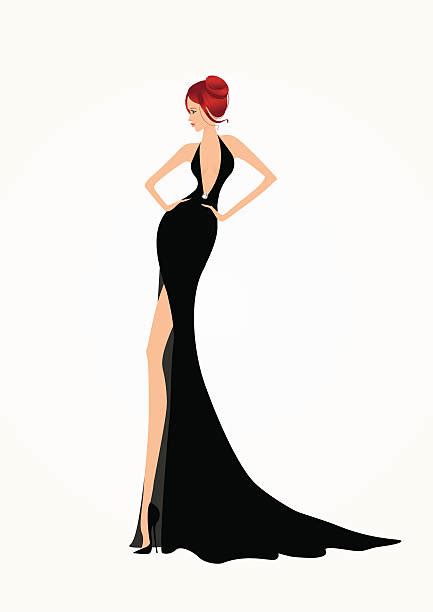 Royalty Free Runway Model Clip Art Vector Images And Illustrations Istock