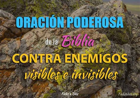 Oración Poderosa de la Bíblia Contra Enemigos Visibles e Invisibles