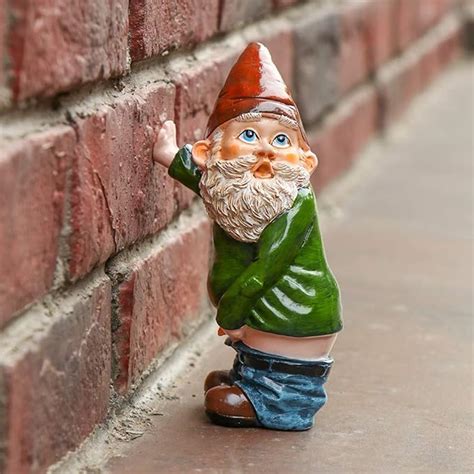 okdeals garden gnomes statues naughty gnomes funny gnomes garden decorations for