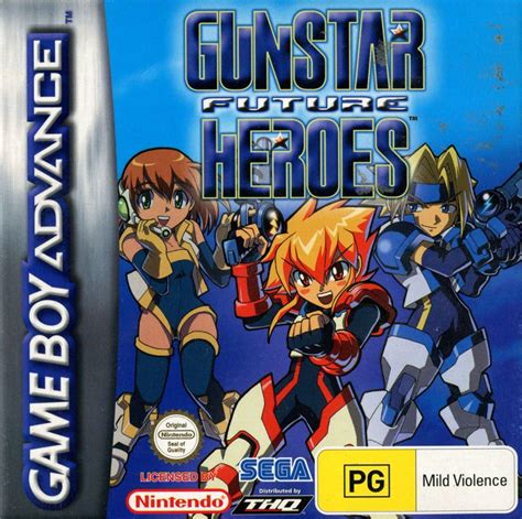 Gunstar Super Heroes Cover Or Packaging Material Mobygames