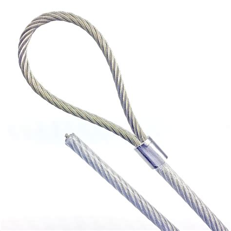 75ft 300ft Galvanized Steel 316 14 Vinyl Coated Metal Wire Rope 7x19 Ebay