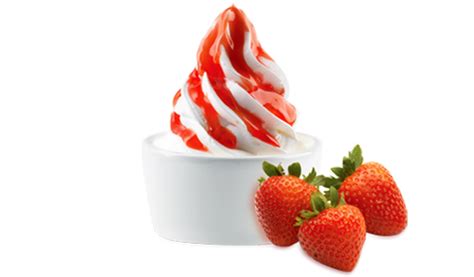 Albaik Ice Cream With Strawberry Syrup Strawberry Syrup