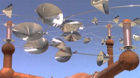 Kinetic Wind Sculpture 2014 Burning Man Youtube