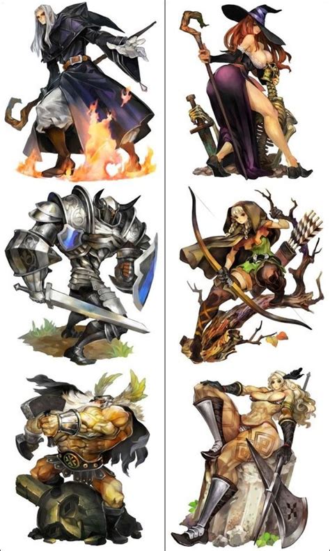 Dragons Crown Dragons Crown Concept Art Characters Anime Character