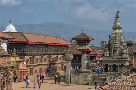 Bhaktapur Durbar Square In Kathmandu Valley Nepal Photograph By Ivan
