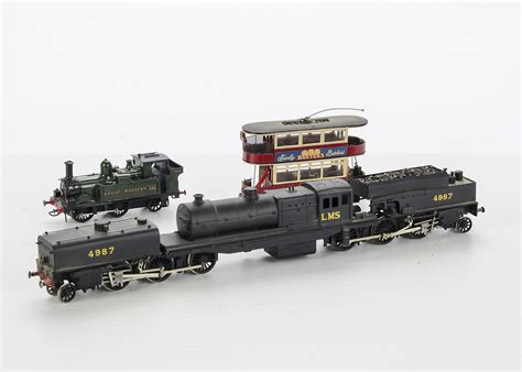 Kit Built White Metal Oo Gauge Locomotives And Tram Lms Black 2 6 6 2